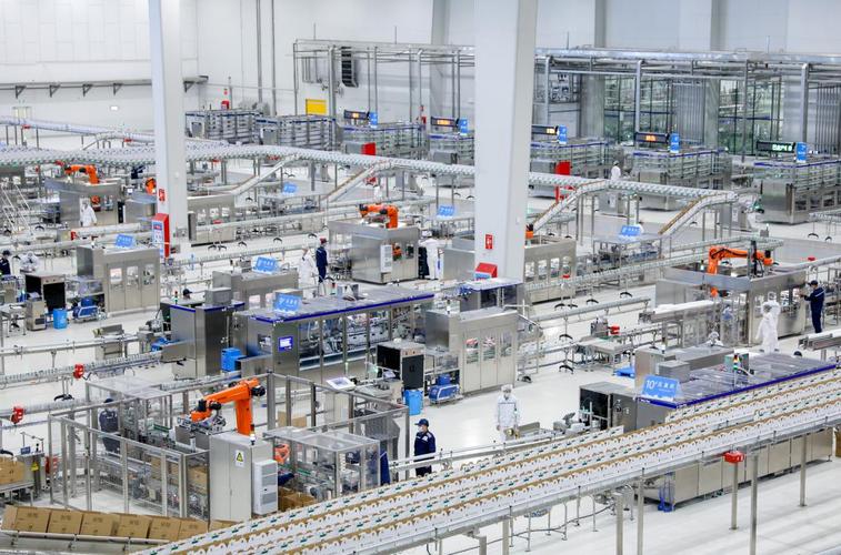 液态奶全球智造标杆基地是全球单体规模最大的液奶工厂