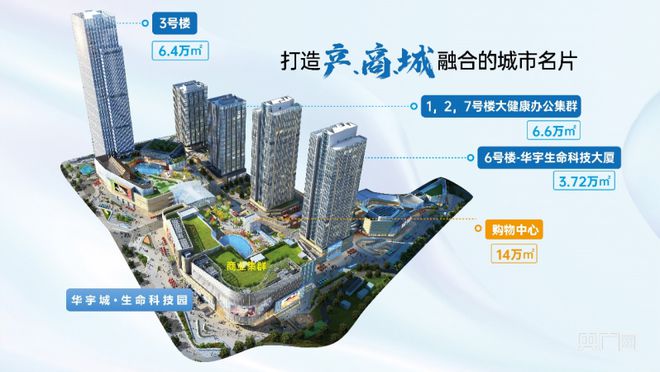沙坪坝区与华宇集团联手打造华宇城·生命科技园